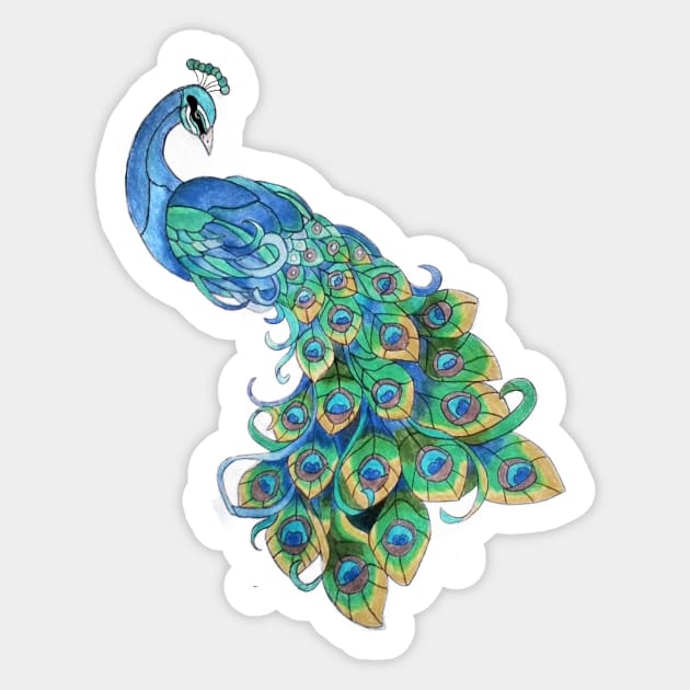 Peacock sticker new arrivals